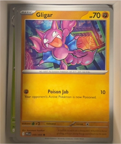 2025 Pokémon ME02: Phantasmal Flames #049 Gligar — front