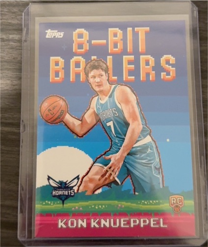 2025-26 Topps Basketball #8B-34 Kon Knueppel 8-Bit Ballers — front