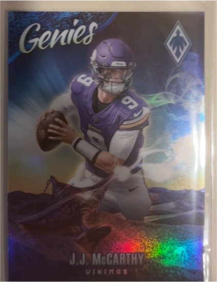 2025 Panini Phoenix Genies #9 J.J. McCarthy — front