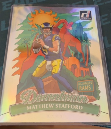 2025 Panini Donruss #6 Matthew Stafford — front