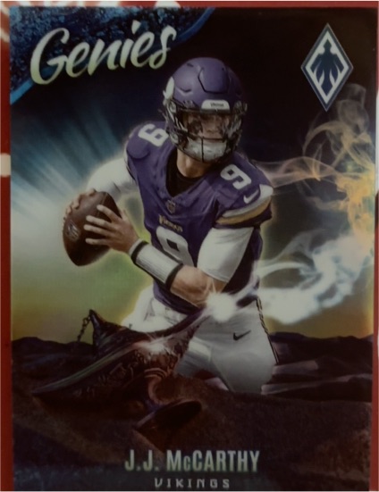 2025 Panini Phoenix Genies J.J. McCarthy — front