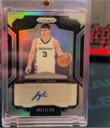 2024-25 Panini Prizm #PNM-JLR Jake LaRavia — front