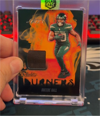 2024 Panini Absolute Burners #AB-BHL Breece Hall — front