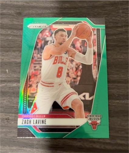 2024-25 Panini Prizm #192 Zach LaVine — front