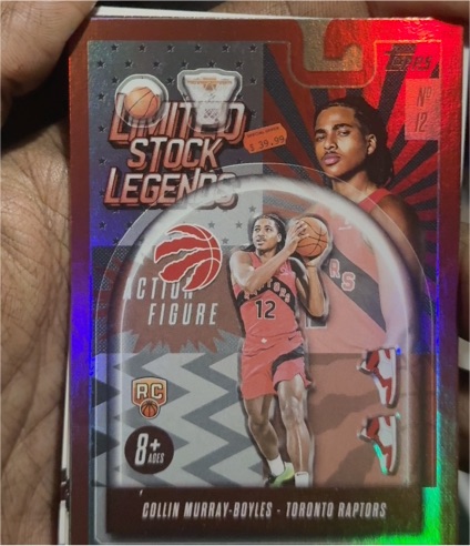 2025-26 Topps #LST-9 Collin Murray-Boyles Limited Stock Legends — front