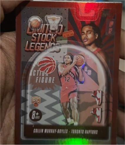 2025-26 Topps Limited Stock Legends #LST-9 Collin Murray-Boyles — front