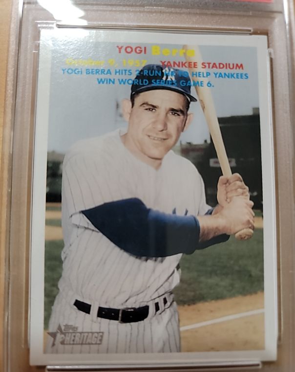 2006 Topps Heritage Flashbacks #FB-YB Yogi Berra — front