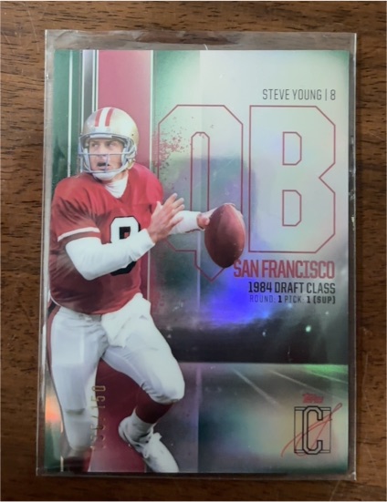 2024 Topps Signature Class #OB Steve Young — front
