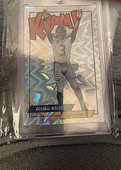 2020 Panini Absolute Kaboom #K-WI Russell Wilson — front