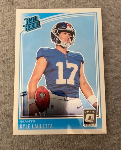 2018 Donruss Optic #178 Kyle Lauletta — front