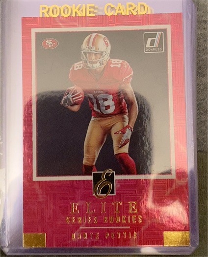 2018 Donruss #ESR-21 Dante Pettis The Elite Series Rookies — front