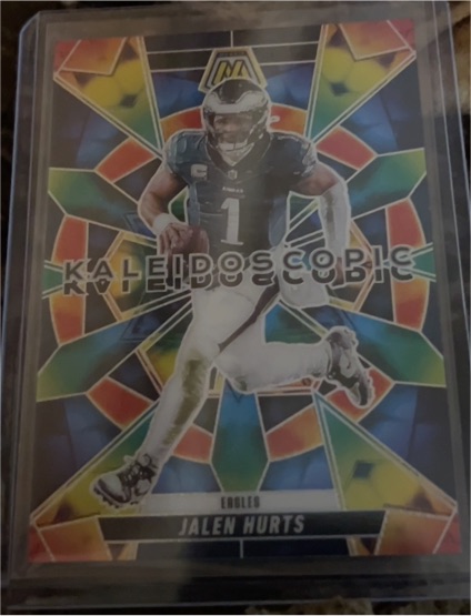 2025 Panini Mosaic Kaleidoscopic #13 Jalen Hurts — front