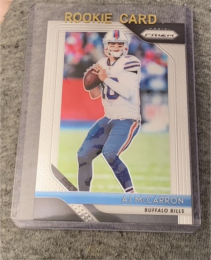 2018 Panini Prizm #203 AJ McCarron — front