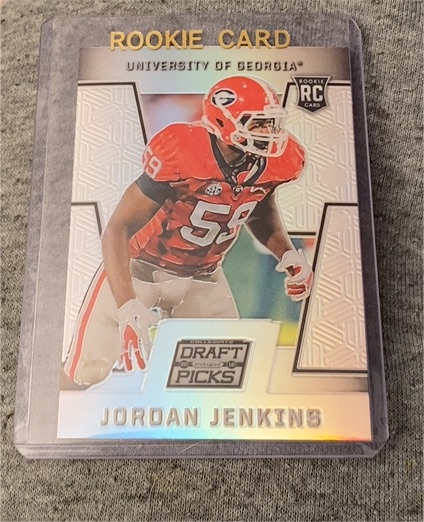 2016 Panini Prizm Draft Picks Rookie Card Jordan Jenkins — front