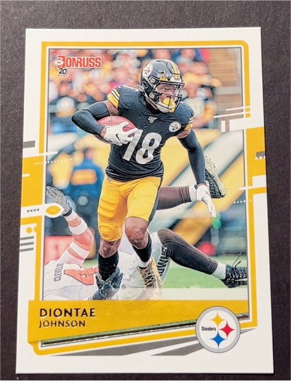 2020 Donruss #218 Diontae Johnson — front