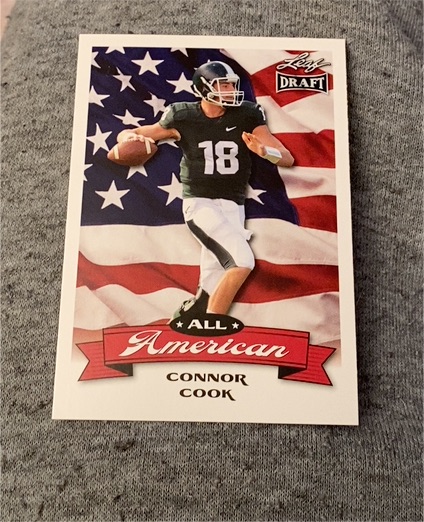2016 Leaf Draft All American #AA-03 Connor Cook — front