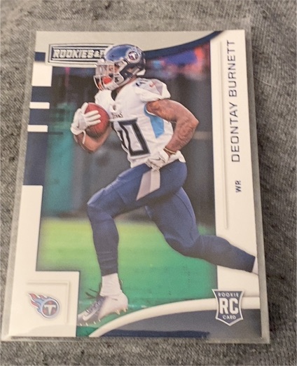 2017 Donruss #RC Deontay Burnett — front
