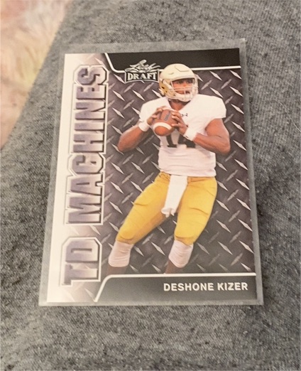 2017 Leaf Draft TD Machines #TD-07 Deshone Kizer — front