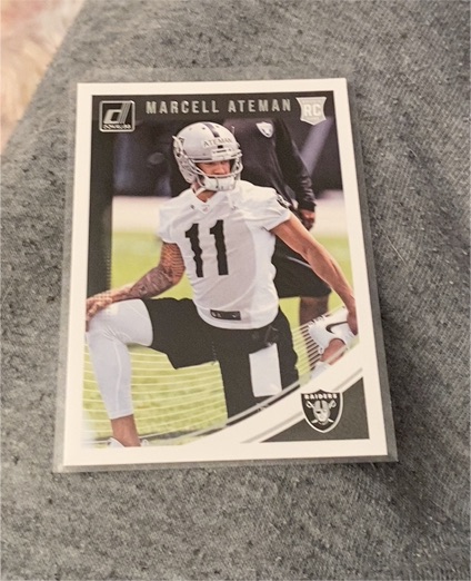 2018 Donruss #395 Marcell Ateman — front