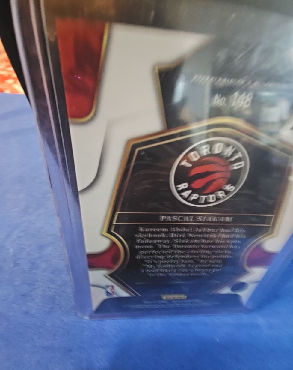 2022-23 Panini Select Premier Level Silver Prizm #148 Pascal Siakam — front