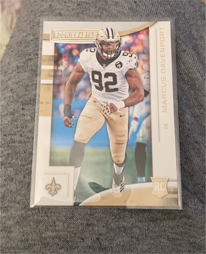 2018 Panini Rookies and Stars #146 Marcus Davenport — front