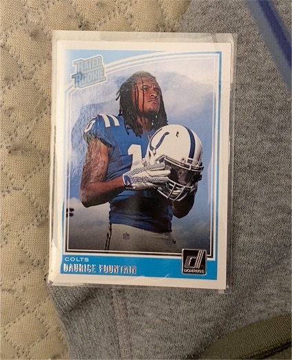 2018 Panini Donruss #333 Daurice Fountain — front