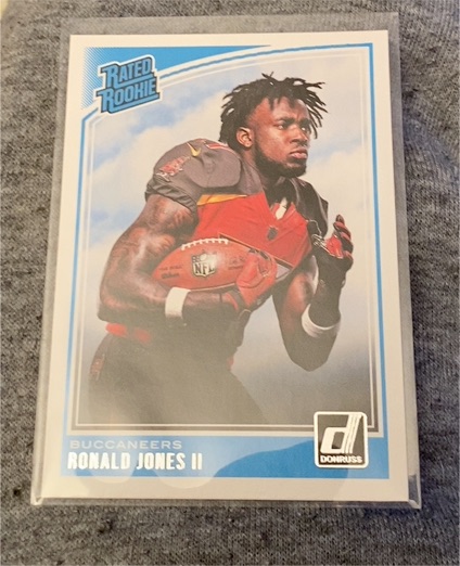 2018 Panini Donruss #309 Ronald Jones II — front