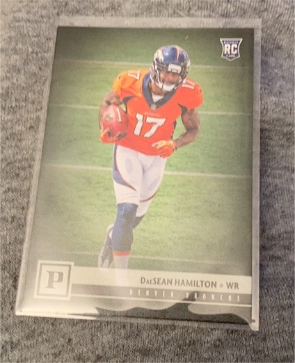 2018 Panini #369 DaeSean Hamilton — front