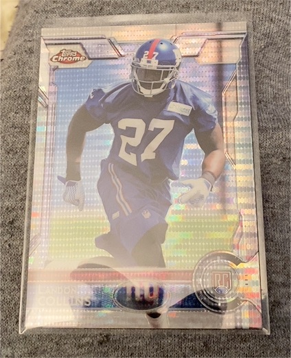 2015 Topps Chrome #118 Landon Collins RC — front