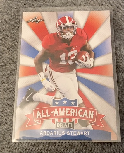 2017 Leaf Draft #AA-01 ArDarius Stewart — front