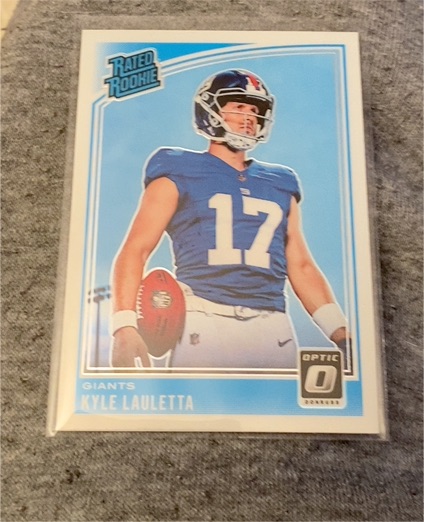 2018 Donruss Optic #178 Kyle Lauletta — front