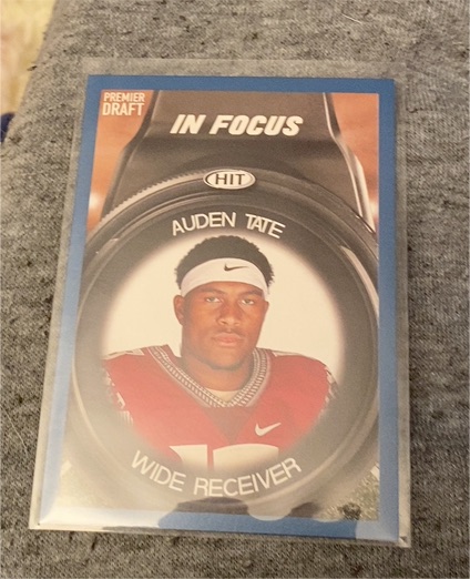 2018 Sage Hit In Focus #48 Auden Tate — front