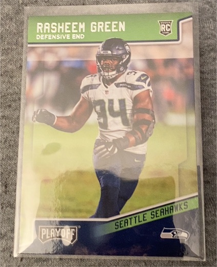 2018 Panini Playoff #300 Rasheem Green — front