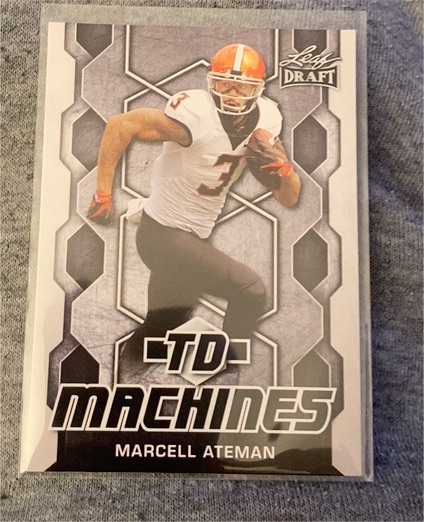 2018 Leaf Draft TD Machines #TD-12 Marcell Ateman — front