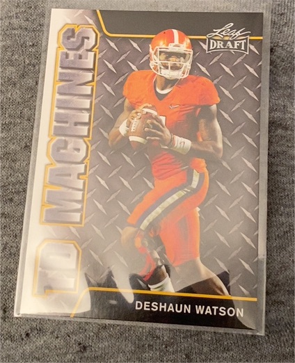2017 Leaf Draft #TD-07 Deshaun Watson — front