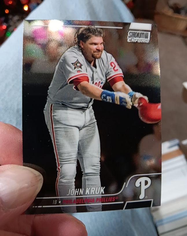 2022 Topps Stadium Club Chrome #19 John Kruk — front