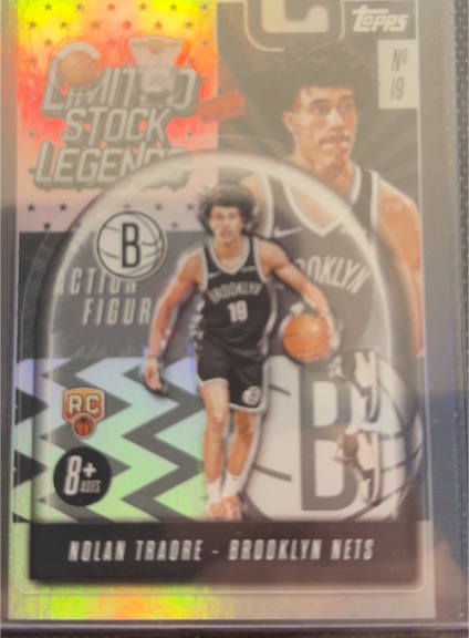 2025-26 Topps Limited Stock Legends #LST-19 Nolan Traore — front
