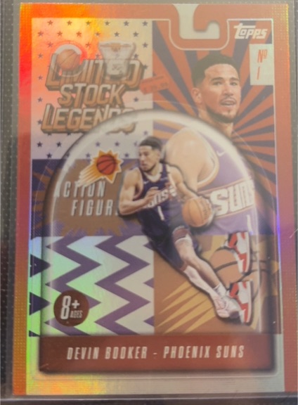 2025-26 Topps #LST-36 Devin Booker Limited Stock Legends — front