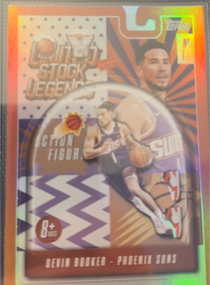 2025-26 Topps #LST-36 Devin Booker Limited Stock Legends — front