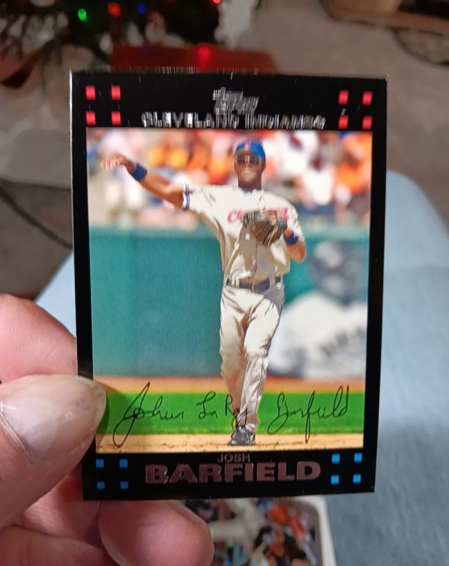 2007 Topps #79 Josh Barfield — front
