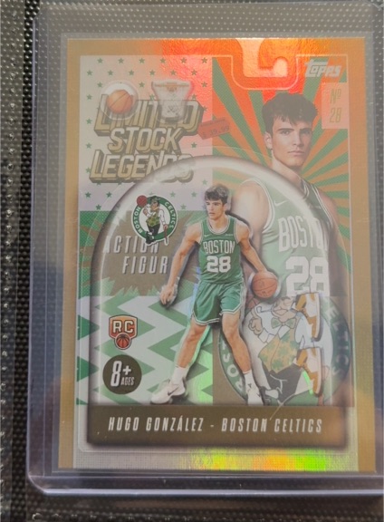 2025-26 Topps #LST-28 Hugo Gonzalez Limited Stock Legends — front