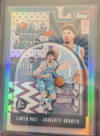 2025-26 Topps Limited Stock Legends #LST-46 LaMelo Ball — front