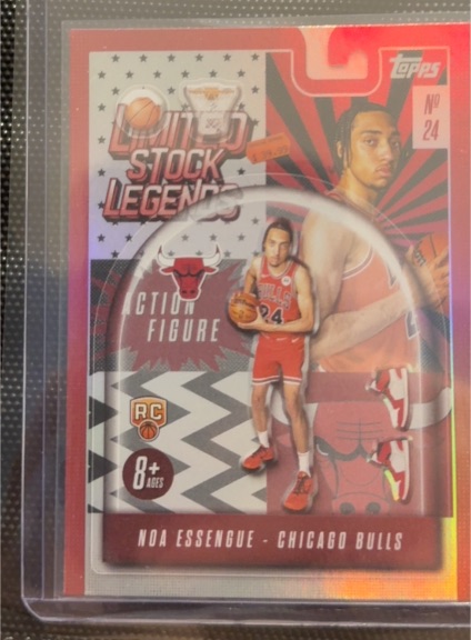2025-26 Topps Limited Stock Legends #LST-12 Noa Essengue — front