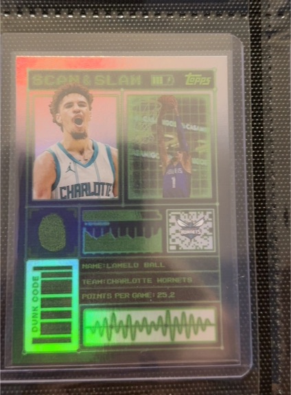 2025-26 Topps Scan and Slam #SS-17 LaMelo Ball — front