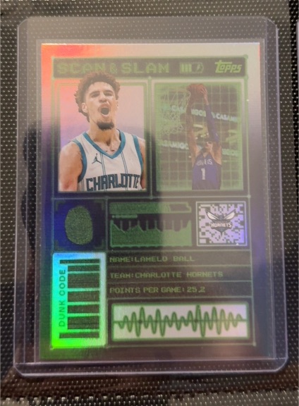 2025-26 Topps Scan and Slam #SS-17 LaMelo Ball — front