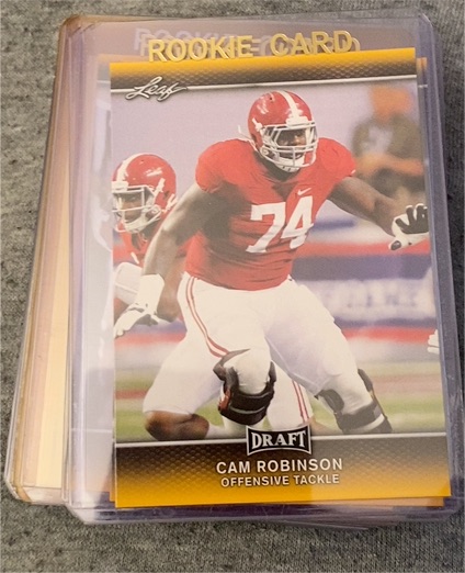 2015 Leaf Draft Cam Robinson — front