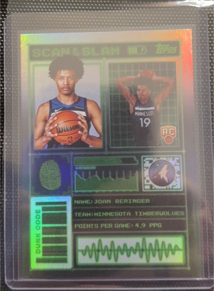 2025-26 Topps Scan & Slam #SS-42 Joan Beringer — front