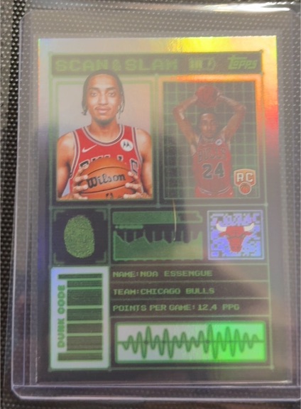2025-26 Topps Scan And Slam #SS-37 Noa Essengue — front