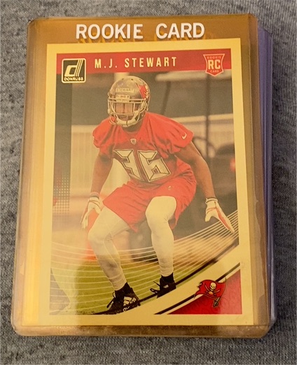 2018 Donruss #371 M.J. Stewart Rookie Card — front