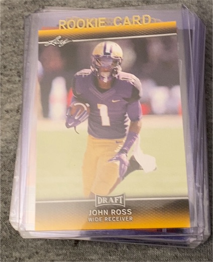 2017 Leaf Draft #39 John Ross — front
